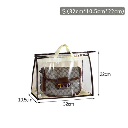 👜✨ Transparent Dustproof Bag For Bags – Sealed Hanging Storage Organizer, Closet & Wardrobe Saver, Space-Saving Protector For Purses & Shoes! 🧥👟🚀