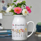 💐🌷 Mother’s Day Gift – Ceramic Vase with Smooth Glaze, Minimalist Farmhouse Style. Fill It with Her Favorite Blooms & Make Her Smile 😊💖