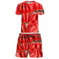🍉New arrival 33% OFF! 👕 Men's Casual Watermelon-Patterned T-Shirt Set – Round Neck Short Sleeve Top & Shorts, Loose & Breathable, Plus Size Available. Fun & Trendy Summer Outfit! ☀️🩳