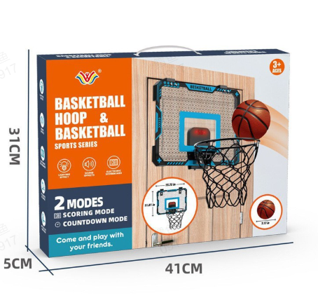 💡 LED Basketball Set – Light-Up Slam Dunk, Sturdy Base, Perfect for Driveway or Indoor Games 🏠🏀