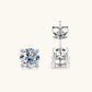 📢📢70%  OFF !! ⏰Stunning Classic Six-Prong Diamond Stud Earrings,Brilliant Sparkle. Perfect For Daily Wear, Gifts & Special Occasions! 🎁💖👂