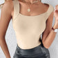 🏆Last Day Special Price ￡8.99!!⚡60K+ SOLD!💐Women's U Neck Thermal Tank Tops with Built-In Bra