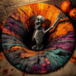 🔥2026 Hot Sale 50% OFF🎃⚡ 50K+ SOLD! 🎁3D Skeleton Vortex Quilted Round Halloween Rug