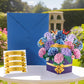 🌷💐 Mother’s Day & All Occasions – Vibrant 3D Pop-Up Flower & Butterfly Card with Envelope. Perfect for Birthdays, Anniversaries, Graduation, Valentine’s, Teacher’s Day & More 🎁🦋