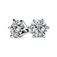 📢📢70%  OFF !! ⏰Stunning Classic Six-Prong Diamond Stud Earrings,Brilliant Sparkle. Perfect For Daily Wear, Gifts & Special Occasions! 🎁💖👂