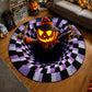 🔥2026 Hot Sale 50% OFF🎃⚡ 50K+ SOLD! 🎁3D Skeleton Vortex Quilted Round Halloween Rug