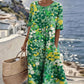 🌸 Estelle Printed Summer Dress – Flowy A-Line, Pockets, 6 Colorful Prints. 48% OFF + Free Shipping!