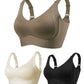 💗LAST DAY SALE :ONLY £7.99🔥Women's Ribbed Push Up Adjustable Wireless Bra🌸