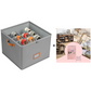 ⏳Limited time 50% off💥Oxford Fabric Foldable Design Shoe Organizer, Storage Box，Collapsible, Stackable, Holds 12 Pairs, Breathable Fabric, Protects Shoes From Dust & Moisture. Keep Your Closet Neat & Tidy! 🥾👠✅