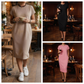 👟 Dress It Up or Down – Sandals, Sneakers, or Heels. One Midi Dress, Endless Looks🌸 Limited Offer! 43% OFF