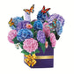 🌷💐 Mother’s Day & All Occasions – Vibrant 3D Pop-Up Flower & Butterfly Card with Envelope. Perfect for Birthdays, Anniversaries, Graduation, Valentine’s, Teacher’s Day & More 🎁🦋