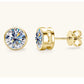 📢📢70%  OFF !! ⏰Stunning Classic Six-Prong Diamond Stud Earrings,Brilliant Sparkle. Perfect For Daily Wear, Gifts & Special Occasions! 🎁💖👂