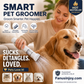 ⏰LIMITED TIME PRICE: ONLY ￡13.99!!!🔥Electric Pet Grooming Comb🐕Keep your furry friends away from mites, fleas and tangled fur！