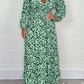 🎉Spring Specials Sale 50% OFF💃Women’s Heart Smocked Midi Dress