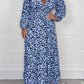 🎉Spring Specials Sale 50% OFF💃Women’s Heart Smocked Midi Dress
