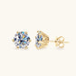 📢📢70%  OFF !! ⏰Stunning Classic Six-Prong Diamond Stud Earrings,Brilliant Sparkle. Perfect For Daily Wear, Gifts & Special Occasions! 🎁💖👂