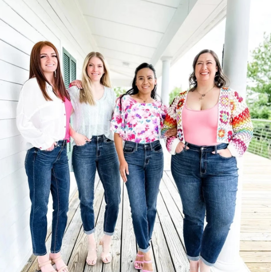 ✨Last Day Sale- 50% OFF👖High Stretch New Tummy Control Bootcut Jeans