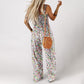 🏝️LAST DAY SALE 50% OFF🏖️Women’s Casual Print Sleeveless Overalls Jumpsuits