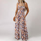 🏝️LAST DAY SALE 50% OFF🏖️Women’s Casual Print Sleeveless Overalls Jumpsuits