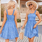 ⏰Hot Sale 80% Off💃Women's Summer Dresses Casual Square Neck Floral Sundress With Pockets