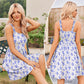 ⏰Hot Sale 80% Off💃Women's Summer Dresses Casual Square Neck Floral Sundress With Pockets