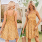 ⏰Hot Sale 80% Off💃Women's Summer Dresses Casual Square Neck Floral Sundress With Pockets