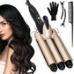 🔥Hot Sale 49% OFF🎁-3-Barrel Curling Iron with Adjustable Temperature