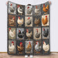🔥LIMITED-TIME 50% OFF! ⏰🐱🎄 Vintage Cat Pattern Flannel Blanket – Cozy & Comfortable ✨