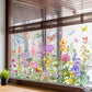 TODAY ONLY 9.99! SAVE 50%💐Colorful Floral Bouquet Window Sticker🖼️ Make Your Window Beautiful in Seconds! Cut to any size you like!