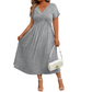 🌸HOT DEAL 65% OFF! Women’s V-Neck Dress – Chic, Elegant & Perfect for Any Occasion ✨