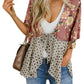 🔥Summer Hot Sale-57% Off!!✨Women's Floral Kimono Ruffle Sleeve Tie Cardigans Flowy Boho Loose Cover Ups