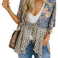🔥Summer Hot Sale-57% Off!!✨Women's Floral Kimono Ruffle Sleeve Tie Cardigans Flowy Boho Loose Cover Ups