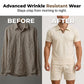 🏖️Summer Cool Deal: ONLY ￡16.99!!😎Breathable Knit Casual Set – Wrinkle-Free, Relaxed Fit，Soft & Stretchy. Perfect For Lounging, Travel Or Daily Wear!🛍️