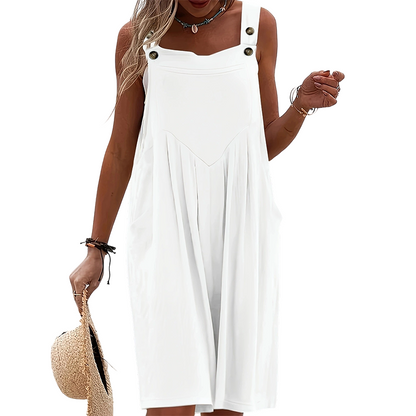 🌸 LIMITED TIME Special Price £ 15.99 ✨Sleeveless Wide-Leg Jumpsuit For Summer Breezes