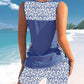 🏆SUMMER HOT SALE 50% OFF- Miraclesuit Women's Tummy Control Tankini Set with Built-In Bra – Flattering Boho Swimwear with Shorts🔥