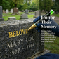 🪦 Tombstone Marker Pen – Restore Faded Grave Inscriptions, Weatherproof & Easy to Use ✍️🕯️