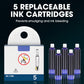 ✒️ Quick-Dry Click Fountain Pen – No Capping, Instantly Dry, Great for School & Office 🏫💼