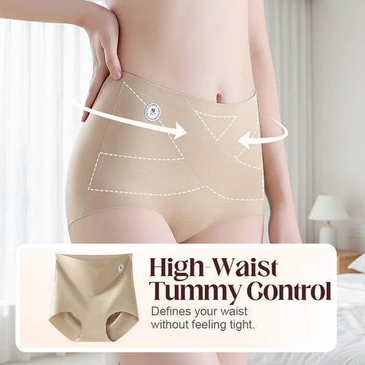 🔥Hot Sale🔥 Women’s Tummy Control High-Waist Underwear – Firm Yet Comfy, Smooths Figure, Stretch Cotton, Daily Invisible Wear 🩲✨