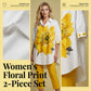 ⏰🔥LIMITED TIME 69% OFF! 🌸 Women’s Floral Print 2-Piece Set – Trendy, Comfortable & Perfect for Spring & Summer 💃✨