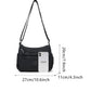👜 LIMITED-TIME 50% OFF! ✨ Women’s Solid Crossbody Bag – Leather, Compact, Adjustable, Stylish ✨