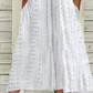 👗New arrival 50% OFF! ☀️Women's Elegant V-Neck Hollow-Out Solid Dress，Hollow-Out Details, Solid Color