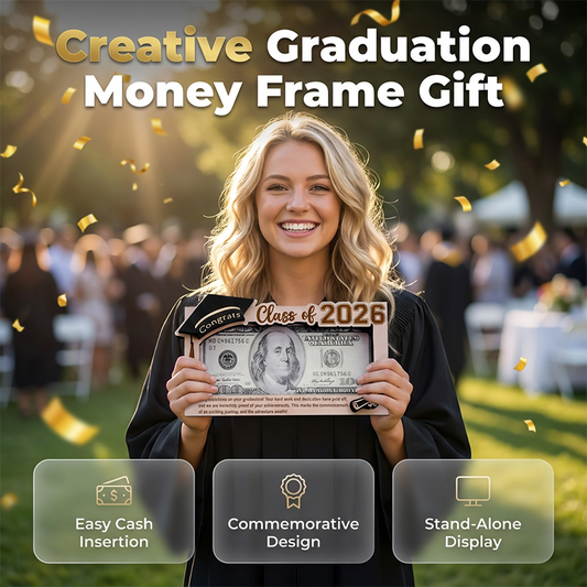 🎓2026 New Arrival 50% OFF! ☀️Creative Graduation Money Frame Gift，Makes a Surprise Keepsake.