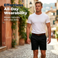🩳 Summer Cuffed Shorts – Classic Pleated Style Breathable Cotton 40% OFF TODAY