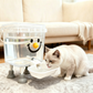 ✨LAST DAY 50% OFF – Cute Gravity Water Bowl 🐾 3L/5L, No Electricity, Transparent, Easy Clean – Adorable & Practical! 💧🐱