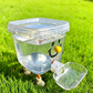 ✨LAST DAY 50% OFF – Cute Gravity Water Bowl 🐾 3L/5L, No Electricity, Transparent, Easy Clean – Adorable & Practical! 💧🐱