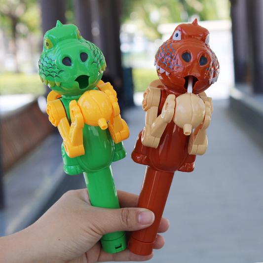 🔥2026 Hot Sale 50% OFF✨Creative Shaped Lollipop Robot Holder，Fun for Kids & Pets.Perfect 6/1 Children’s Day Gift! 🎁🐱🐶