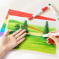 🔥2026 Hot Sale 54% OFF✨⚡ 50K+ SOLD! 🎁Washable Quick Drying Non-Toxic Oil Pastels Set，Children’s Art Supplies, Kindergarten Bucket with Paintbrushes.