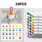 🔥2026 Hot Sale 54% OFF✨⚡ 50K+ SOLD! 🎁Washable Quick Drying Non-Toxic Oil Pastels Set，Children’s Art Supplies, Kindergarten Bucket with Paintbrushes.