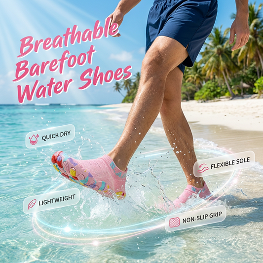 👣New Arrival 47% OFF！！🌊 Lightweight Water Shoes – Fast-Drying Aqua Socks for Surf, Swim, or Fitness. Anti-Slip Sole, Breathable Mesh. Great for Yoga, Running, or Beach Walks. 🏄‍♂️🏃‍♀️