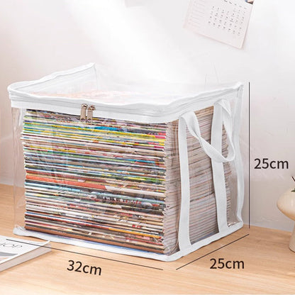 🎁Hot Sale 65% OFF！！！🔥Large Heavy-Duty Thick Plastic Clear Storage Bag for Clothes, Moving & Storage